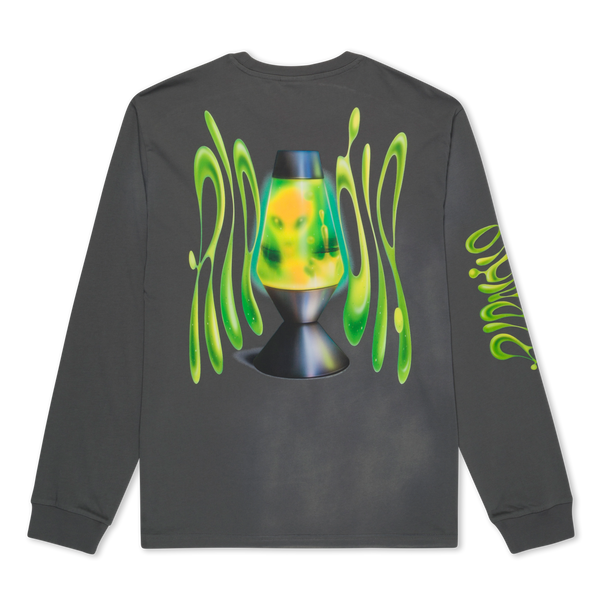 Ripndip Lava Lamp LS (Charcoal Vintage Wash)