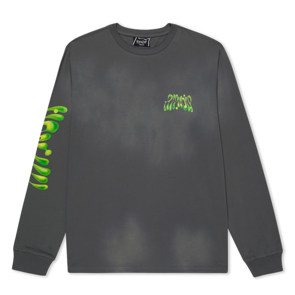 ripndip Lava Lamp LS (Charcoal Vintage Wash)