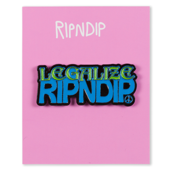 Ripndip Legalize RIPNDIP Pin (Multi)