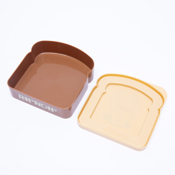 Ripndip Lets Get This Bread Sandwich Box (Brown)