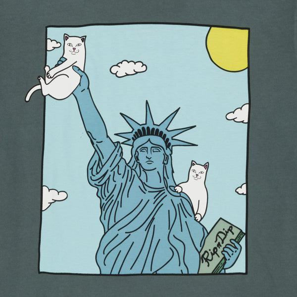 Ripndip Liberty Pocket Tee (Charcoal)