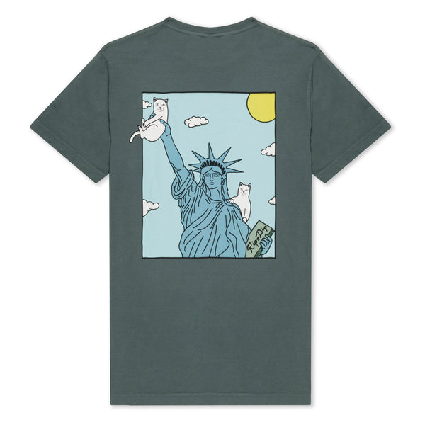 Ripndip Liberty Pocket Tee (Charcoal)