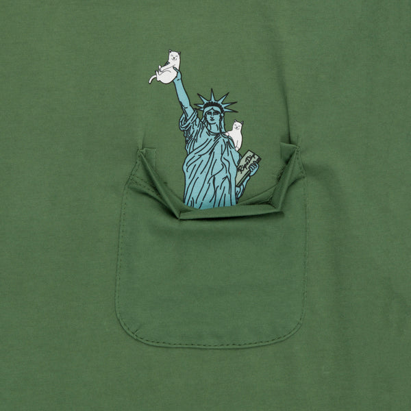 Ripndip Liberty Pocket Tee (Olive)