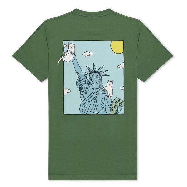 ripndip Liberty Pocket Tee (Olive)