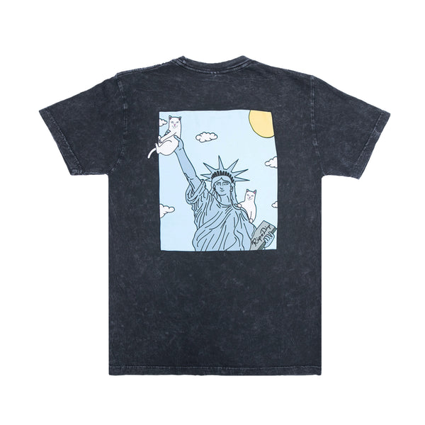ripndip Liberty Tee (Black Mineral Wash)