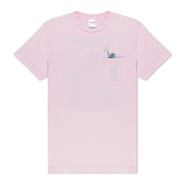 Ripndip Liberty Tee (Pink Mineral Wash)