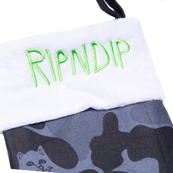 Ripndip Lord Alien Christmas Stocking (Black)