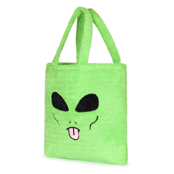 Ripndip Lord Alien Fluffy Tote (Green)