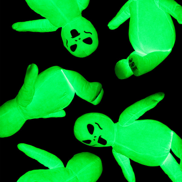 Ripndip Lord Alien Glow In The Dark Plush (Green)