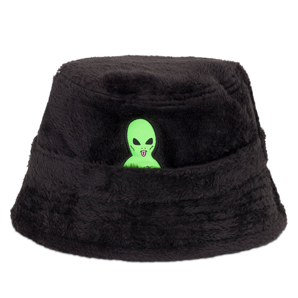 Ripndip Lord Alien Sherpa Bucket Hat (Black)
