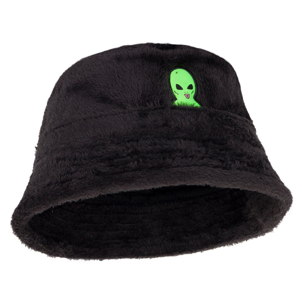 Ripndip Lord Alien Sherpa Bucket Hat (Black)