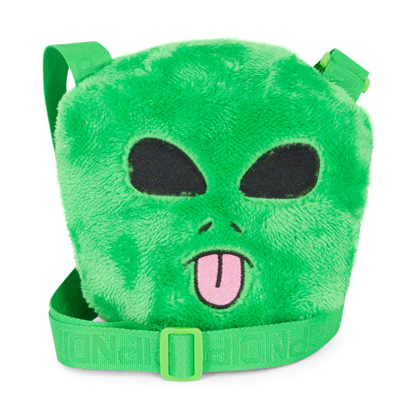 Ripndip Lord Alien Sherpa Crossbody Bag (Green)