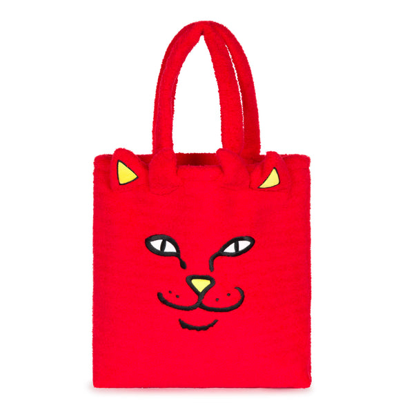 Ripndip Lord Devil Fluffy Tote (Red)