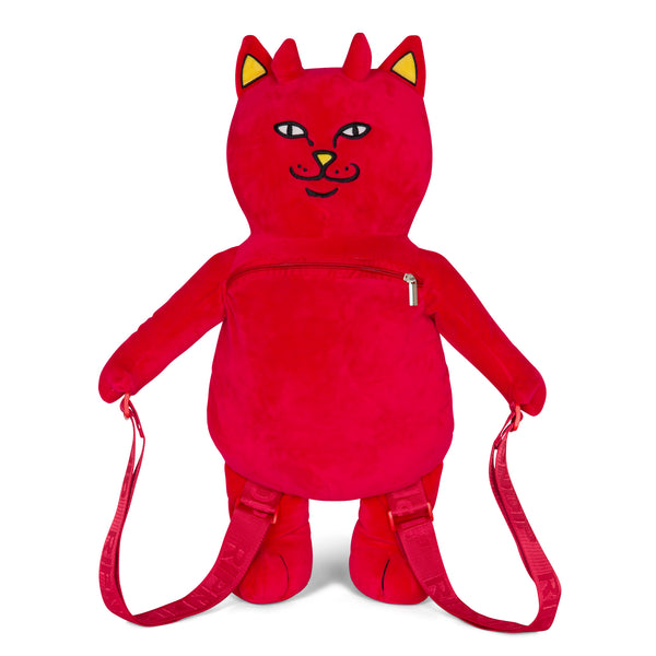 ripndip Lord Devil Plush Backpack (Red)