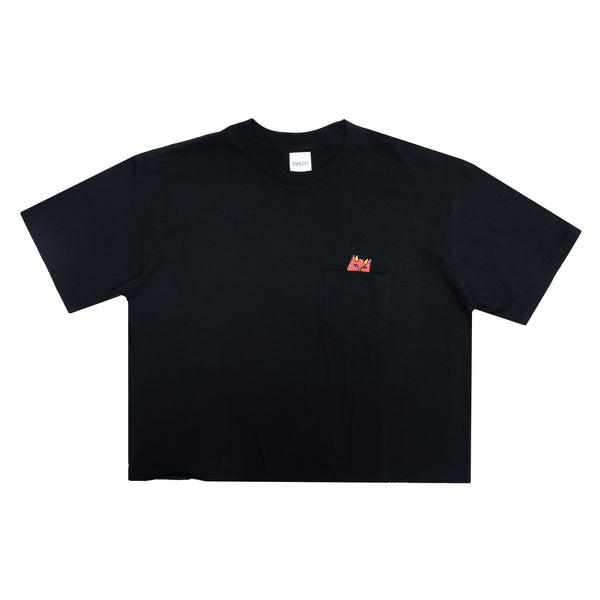 ripndip Lord Devil Pocket Crop Tee (Black)