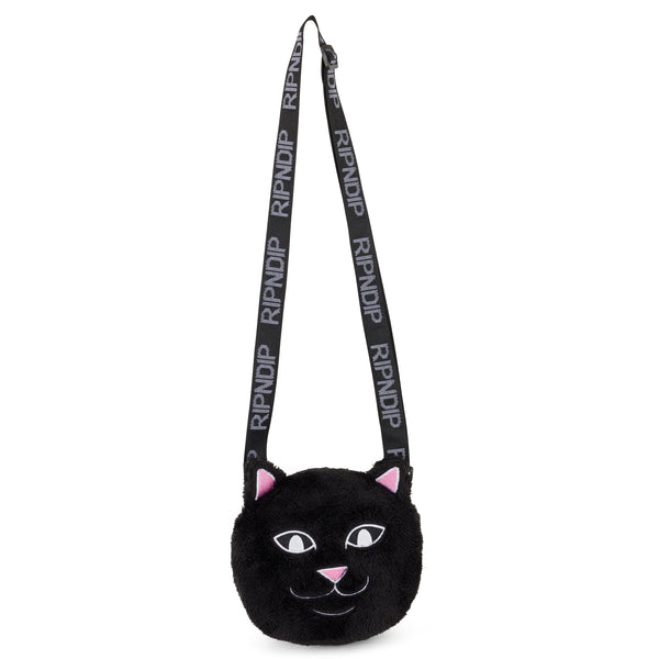 ripndip Lord Jermal Sherpa Crossbody Bag (Black)