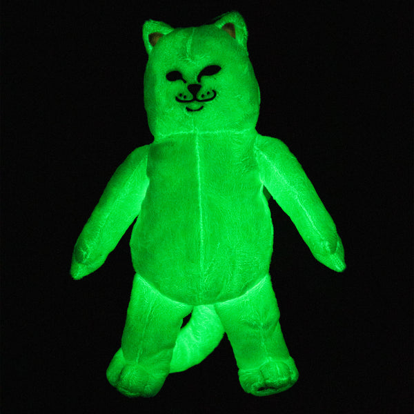 Ripndip Lord Nerm Glow In The Dark Plush (White)