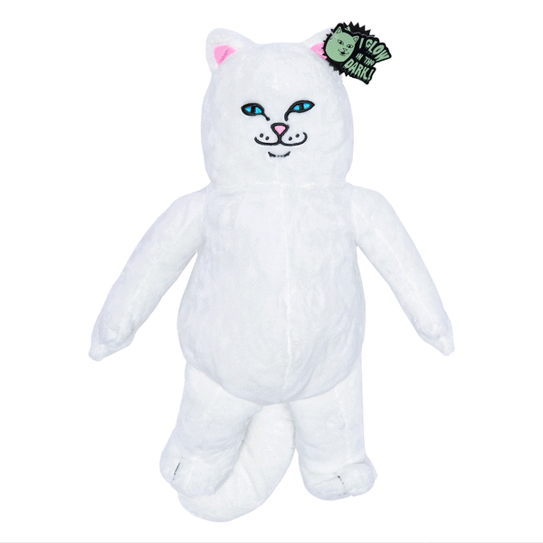 Ripndip Lord Nerm Glow In The Dark Plush (White)