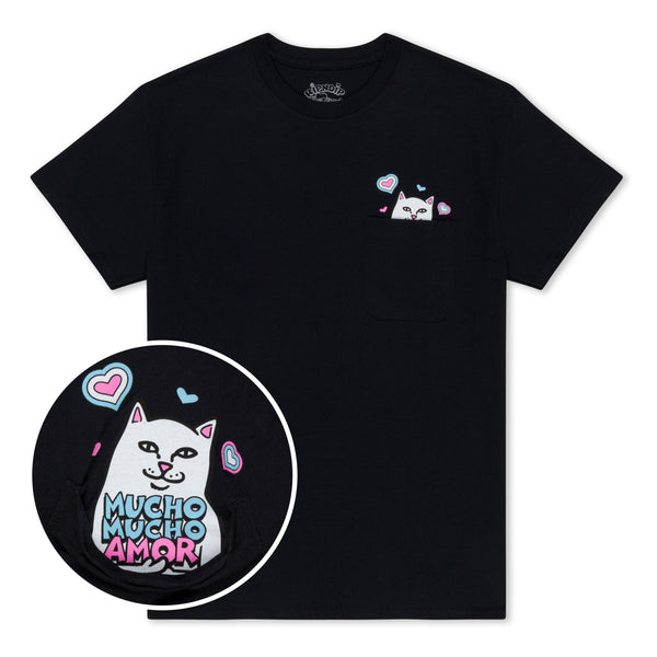 ripndip Lord Nermal Amor Pocket Tee (Black)