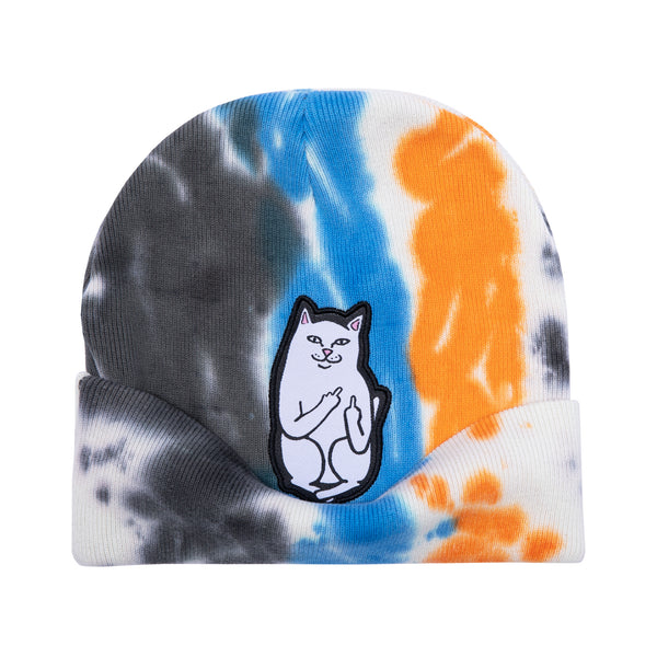 Ripndip Lord Nermal Beanie (Blue / Orange Tie Dye)