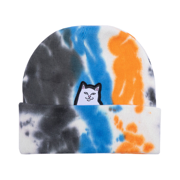ripndip Lord Nermal Beanie (Blue / Orange Tie Dye)