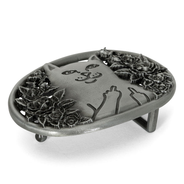 Ripndip Lord Nermal Belt Buckle (Silver)