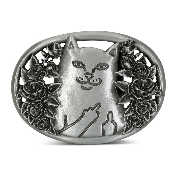 ripndip Lord Nermal Belt Buckle (Silver)