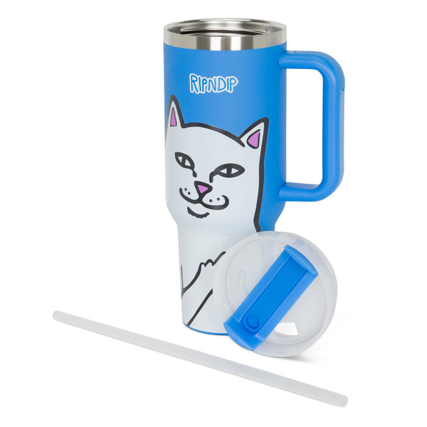 Ripndip Lord Nermal Big Ol Cup Tumbler (Blue)