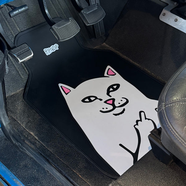 Ripndip Lord Nermal Car Floor Mats (Black)