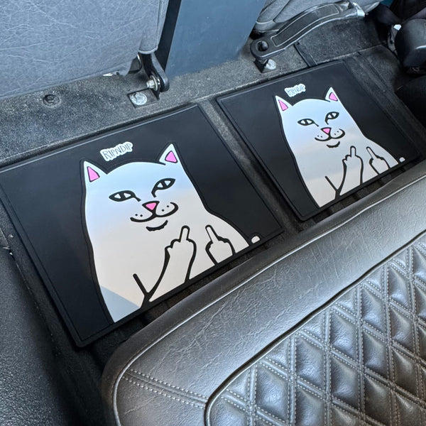 Ripndip Lord Nermal Car Floor Mats (Black)