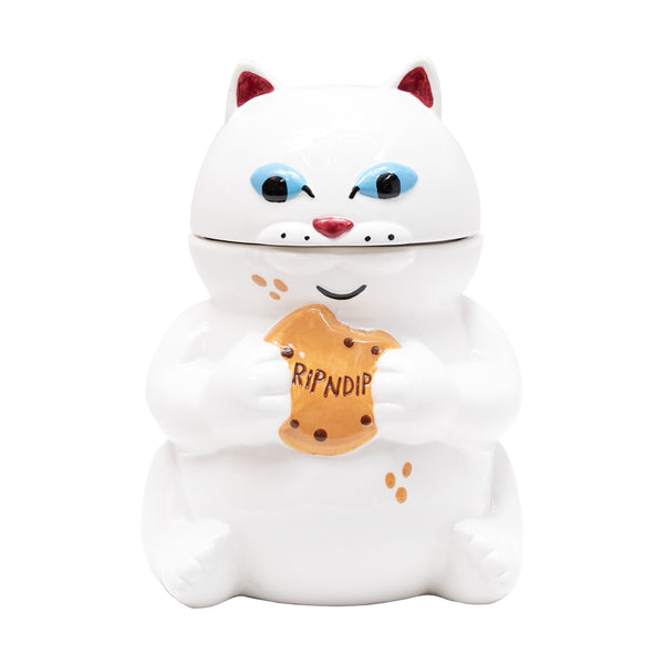 ripndip Lord Nermal Ceramic Cookie Jar