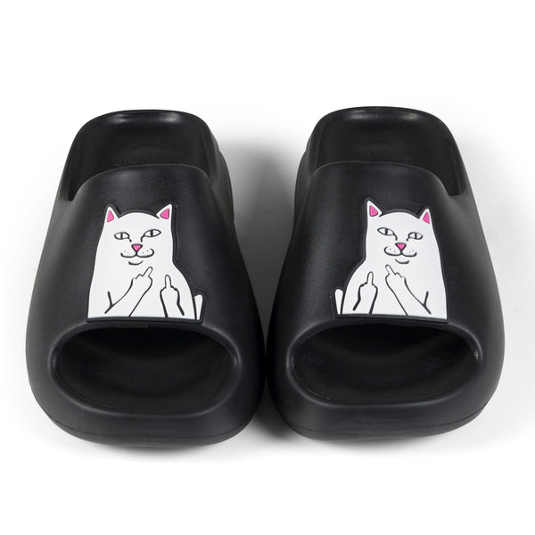 Ripndip Lord Nermal Cloud Slides (Black)