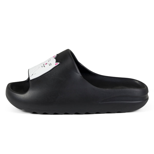 Ripndip Lord Nermal Cloud Slides (Black)