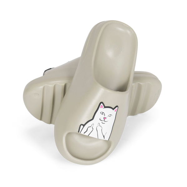 Ripndip Lord Nermal Cloud Slides (Khaki)