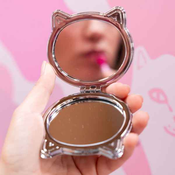 Ripndip Lord Nermal Compact Mirror (White)