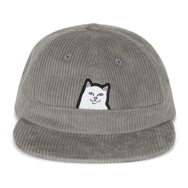 Ripndip Lord Nermal Corduroy Snapback (Charcoal )