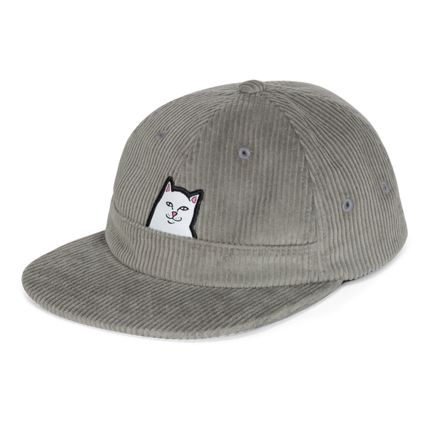 Ripndip Lord Nermal Corduroy Snapback (Charcoal )