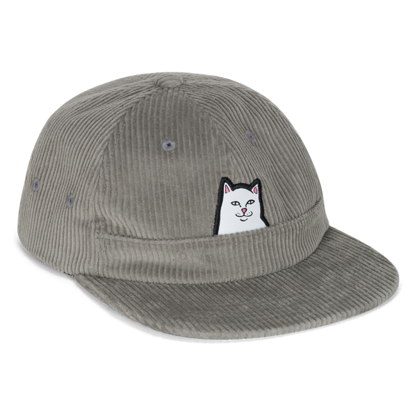 Ripndip Lord Nermal Corduroy Snapback (Charcoal )