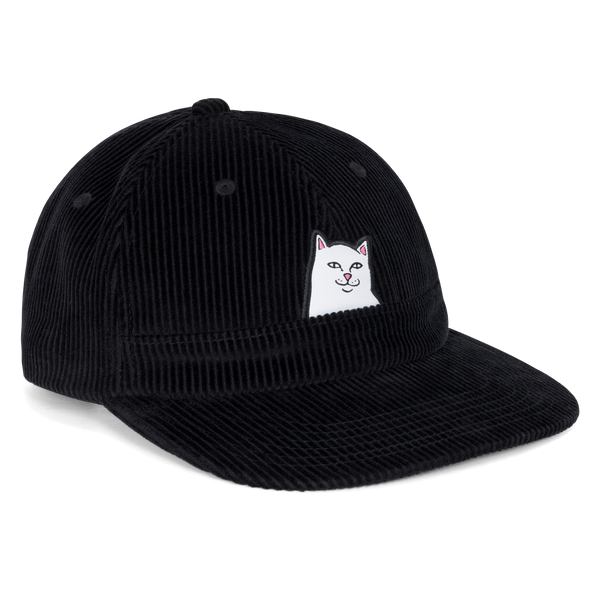 ripndip Lord Nermal Corduroy Strapback (Black)