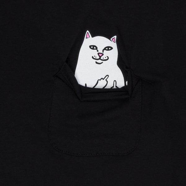 Ripndip Lord Nermal Cropped Pocket Tee (Black)