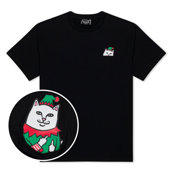 ripndip Lord Nermal Elf Pocket Tee (Black)