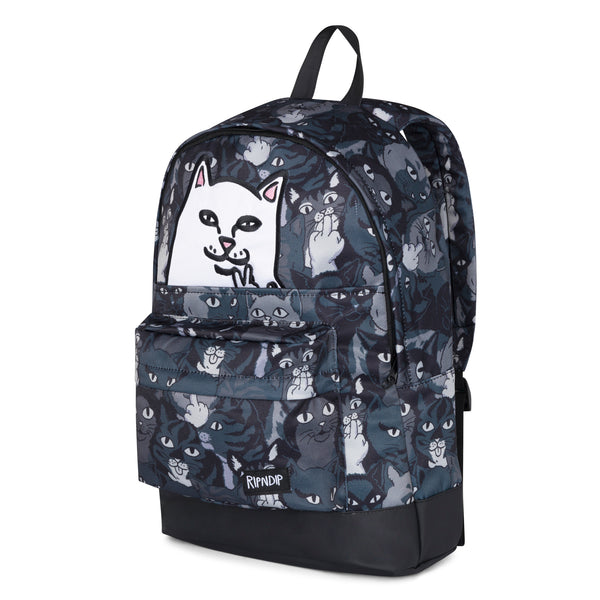 Ripndip Lord Nermal Family Tree Backpack (Black)