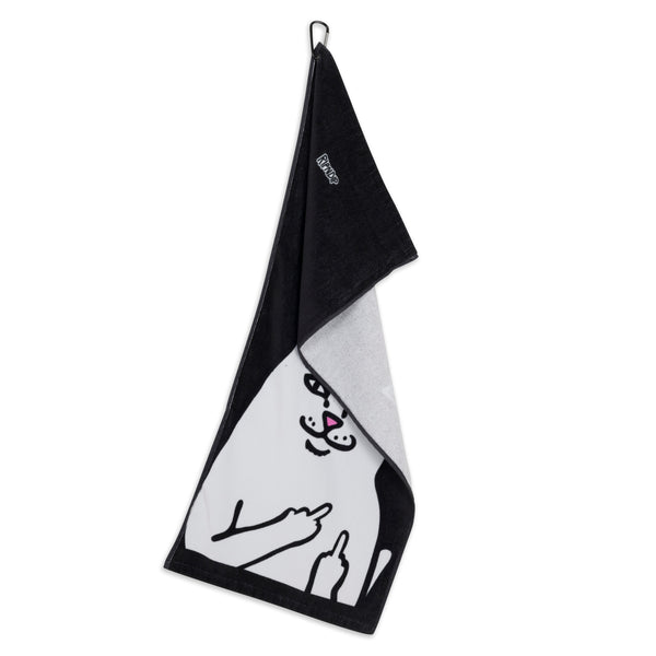 Ripndip Lord Nermal Golf Towel (Black)