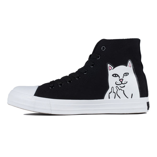 ripndip Lord Nermal High-Top Shoes (Black)