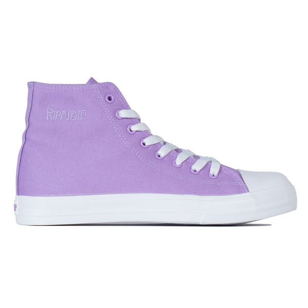 Ripndip Lord Nermal High-Top Shoes (Lavender)