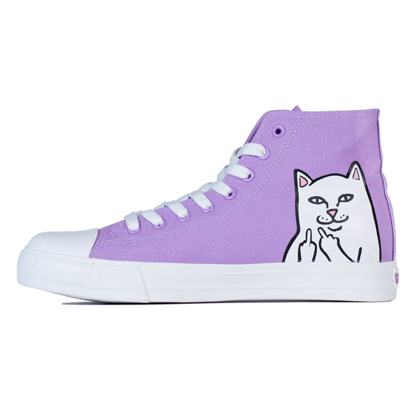 ripndip Lord Nermal High-Top Shoes (Lavender)