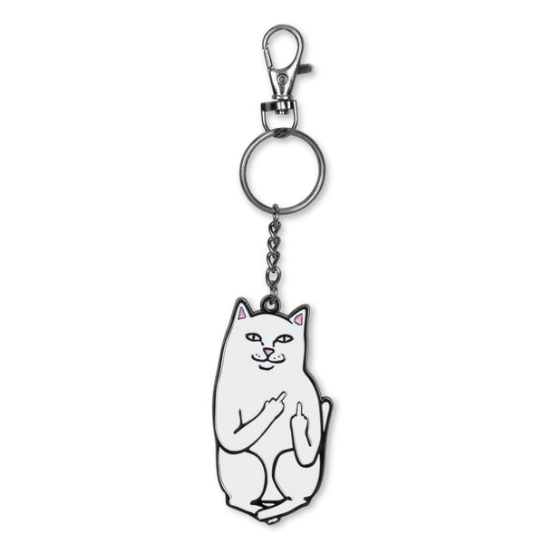 Ripndip Lord Nermal Keychain (White)