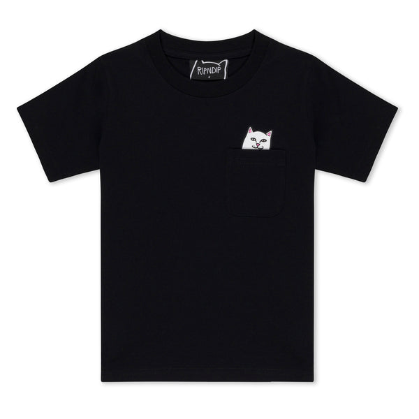 Ripndip Lord Nermal Kid Pocket Tee (Black)