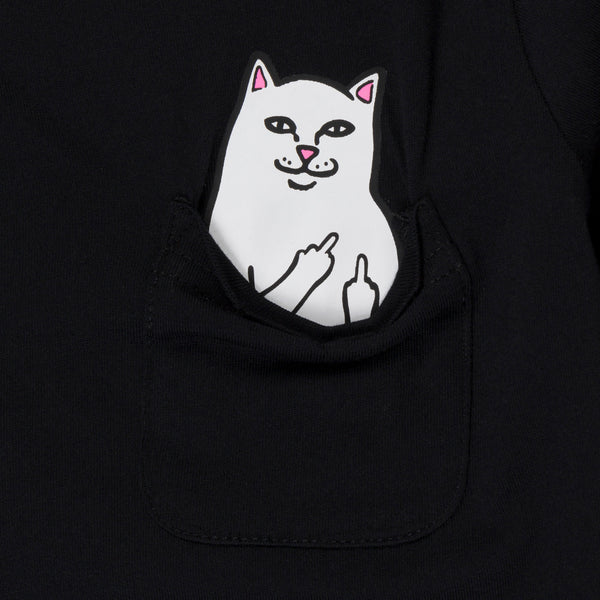 Ripndip Lord Nermal Kid Pocket Tee (Black)