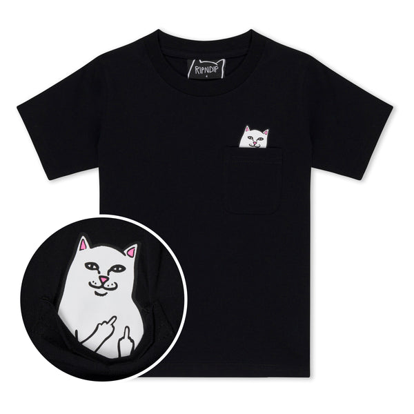 ripndip Lord Nermal Kid Pocket Tee (Black)